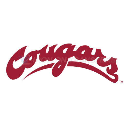Washington State Cougars Logo T-shirts Iron On Transfers N6910 - Click Image to Close